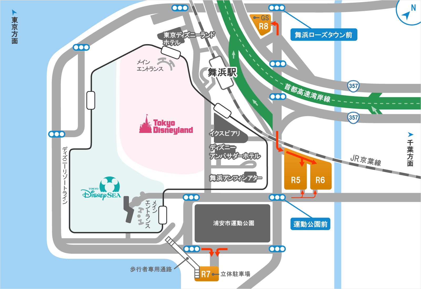ディズニーランドの駐車場は何時から？注意点