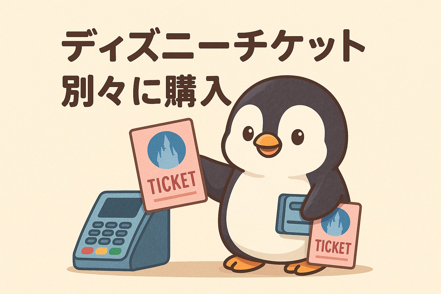 ディズニーチケットを別々に購入しても大丈夫？共有・予約・入園ガイド