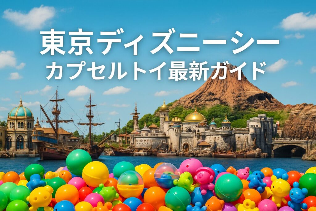 ディズニーシー限定のカプセルトイ徹底ガイド【2025年最新】