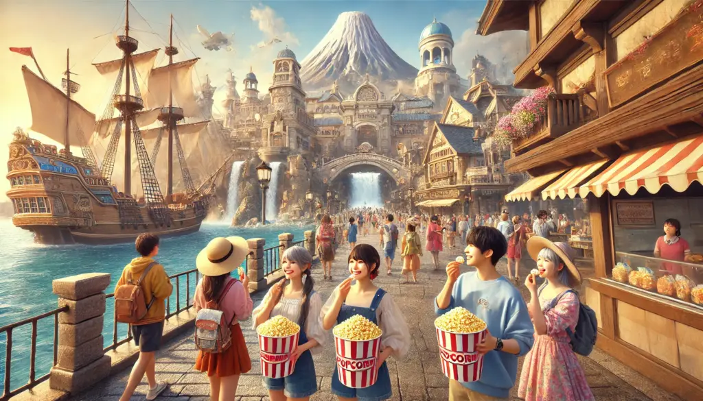 ディズニーシーのおすすめの食べ歩きご飯メニュー攻略