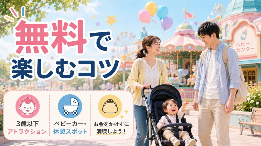 ディズニーは何歳まで無料?子供料金と誕生日の注意点まとめ